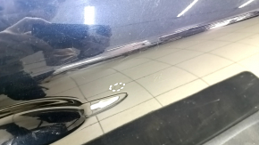 Door bare front right Mazda 3 19- 4d, blue 42M, bumpers