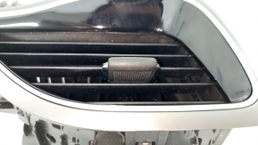 Front panel air duct deflector left Jeep Cherokee KL 19 - gray with chrome, scratches on the handle