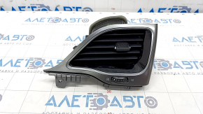 Front panel air duct deflector right Jeep Cherokee KL 19 - gray with chrome, scratches on the handle