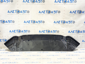 Front bumper protection Audi A4 B9 17-19 S-Line