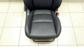 Passenger seat Mazda 3 19-22 with airbag, mechanical, black leather, Japan built, for cleaning