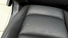 Passenger seat Mazda 3 19-22 with airbag, mechanical, black leather, Japan built, for cleaning