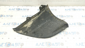 Front bumper protection right Mazda 3 19-4d torn, worn