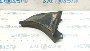 Front bumper protection right Mazda 3 19-4d torn, worn