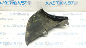 Front bumper protection right Mazda 3 19-4d torn, worn