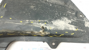 Front bumper protection right Mazda 3 19-4d torn, worn