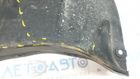 Front bumper protection left Mazda 3 19-4d torn, worn