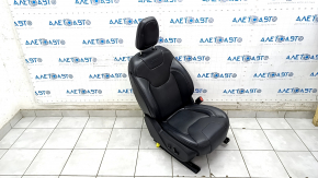 Passenger seat Jeep Cherokee KL 19- with AIRBAG, leather black, electric, scratches