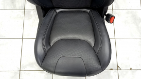 Passenger seat Jeep Cherokee KL 19- with AIRBAG, leather black, electric, scratches