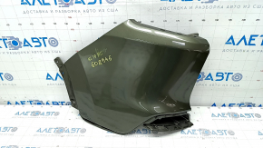 Bumper rear bare left fang Jeep Cherokee KL 19-21 green
