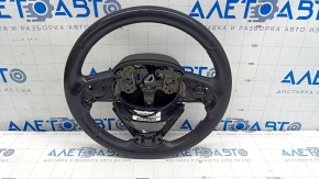 Naked steering wheel Jeep Cherokee KL 14 - leather black, heated, scratches