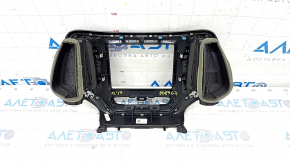 Frame of radio with air ducts Jeep Cherokee KL 19 - for large display, broken fastening, scratches