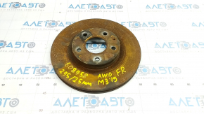 Front right brake disc Mazda 3 19- AWD Japan built 295/25mm