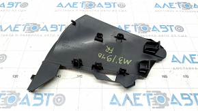 Front panel trim side right Mazda 3 19- black, Japan built