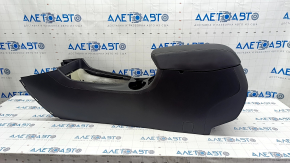 Console center armrest and cup holders Jeep Cherokee KL 19 - black, scratches, broken air vent handle