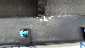 Right threshold Jeep Cherokee KL 14 - structure, broken fastener, missing fastener, scratches, in paint