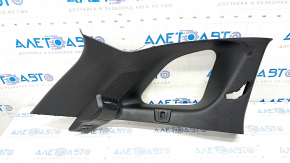 Rear pillar trim left Jeep Cherokee KL 19 - black, scratches, broken guide