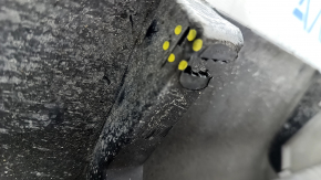 Left threshold Jeep Cherokee KL 14 - structure broken fastening, missing fastening, scratches, dents
