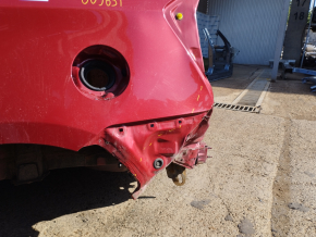 Quarter wing rear left Toyota Prius 30 10-15 red, on the body, dented, bumps