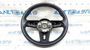Naked steering wheel Mazda 3 19 - black leather, Japan built, for cleaning