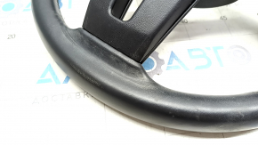 Naked steering wheel Mazda 3 19 - black leather, Japan built, for cleaning