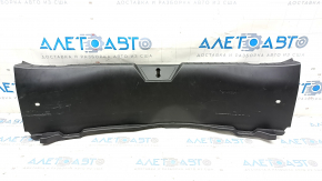 Mazda 3 19-4d trunk opening trim black, scratches, broken fasteners