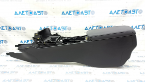 Console central armrest Mazda 3 19-22 leather black, Japan built, scratches