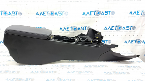 Console central armrest Mazda 3 19-22 leather black, Japan built, scratches