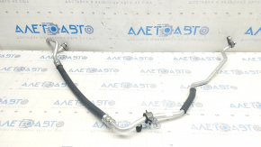 Air conditioner tube heater-condenser Mazda 3 19-21 2.5 R1234yf, Japan built