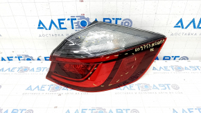 Lamp outer wing right Honda Insight 19-22 led, scratches, cracks