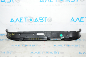 Door opening trim rear left lower Tesla Model X 16-21 black, scratches, bumps