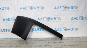Tesla Model X 16-21 Leather Front Panel Over Glove Compartment Black