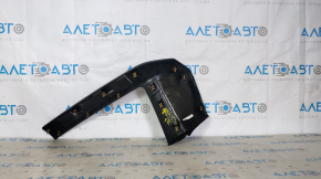 Tesla Model X 16-21 Leather Front Panel Over Glove Compartment Black