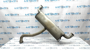 Muffler rear with barrel Jeep Cherokee KL 19-22 2.0T AWD 2 pipes