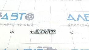 Emblem inscription AWD trunk lid Mazda 3 19-22 4d