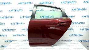 Door assembly rear left Honda Insight 19-22 red R-543P, dent