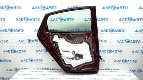 Door assembly rear left Honda Insight 19-22 red R-543P, dent