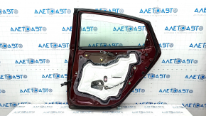 Door assembly rear right Honda Insight 19-22 red R-543P, bumps, dent