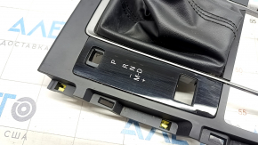 Mazda 3 19- shifter cover, matte black, Japan built, without plug, scratches