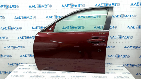 Door assembly front left Honda Insight 19-22 red R-543P, keyless, bumpers