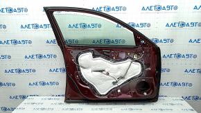 Door assembly front left Honda Insight 19-22 red R-543P, keyless, bumpers