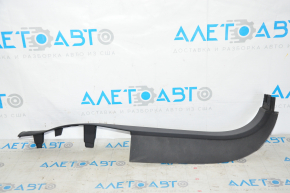 Front pillar trim right lower Tesla Model X 16-21 black, cracks