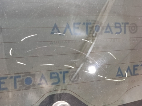 Naked tailgate with glass Mitsubishi Outlander Sport ASX 10-17 silver U04, bumps, scratches on glass