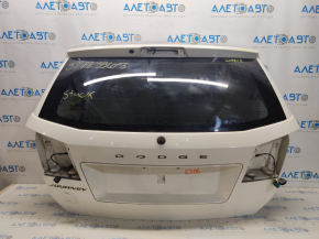 Bare tailgate with glass Dodge Journey 11- white PW3, painted, crack