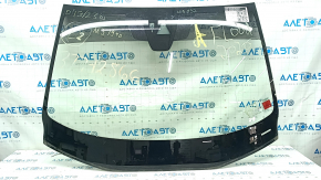 Windshield Mazda 3 19 - under camera, Japan built, sand, broken mount