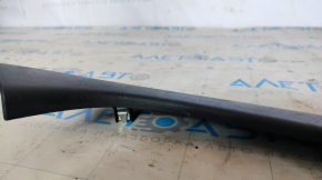 Trunk opening trim inner right Tesla Model X 16-21 black, worn, scratches