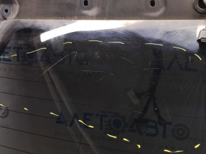 Bare trunk door with glass Nissan Murano z52 15-17 graphite KAD, bumps, scratches on glass