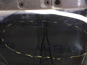 Bare trunk door with glass Nissan Murano z52 15-17 graphite KAD, bumps, scratches on glass