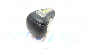 Mazda 3 19 gear knob - black leather, automatic transmission, scratches