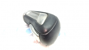 Mazda 3 19 gear knob - black leather, automatic transmission, scratches